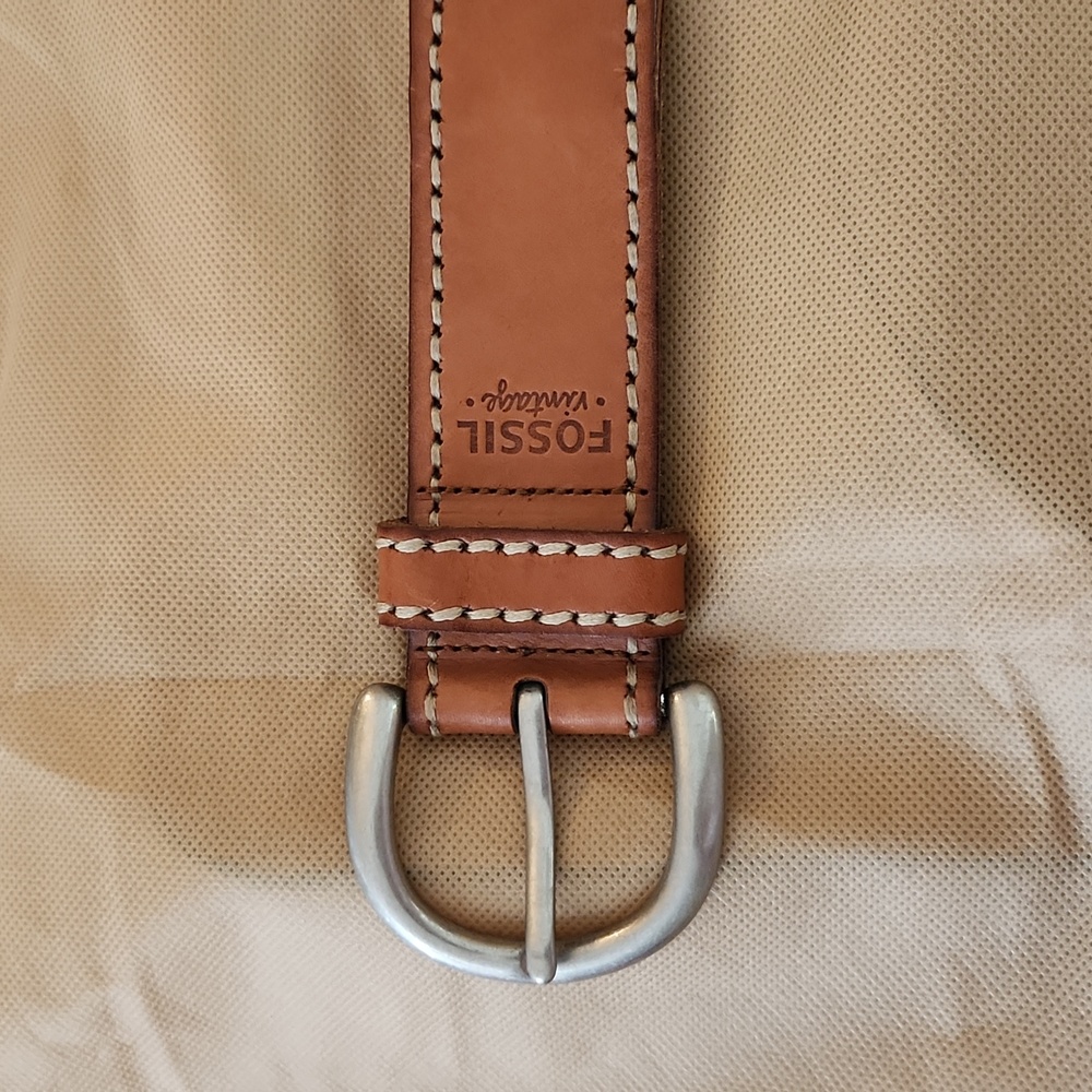 Fossil Multi-Strand/Color Leather Belt - image 2